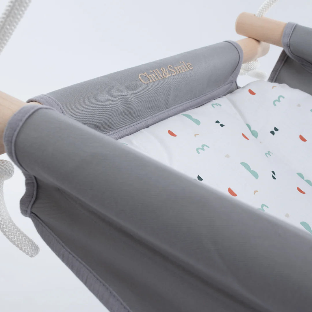 Chill&Smile leagan pentru bebelusi 0-3 ani Grey Kincsem