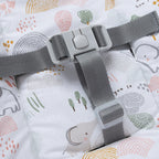 Chill&Smile leagan pentru bebelusi 0-3 ani Grey Virágszálam