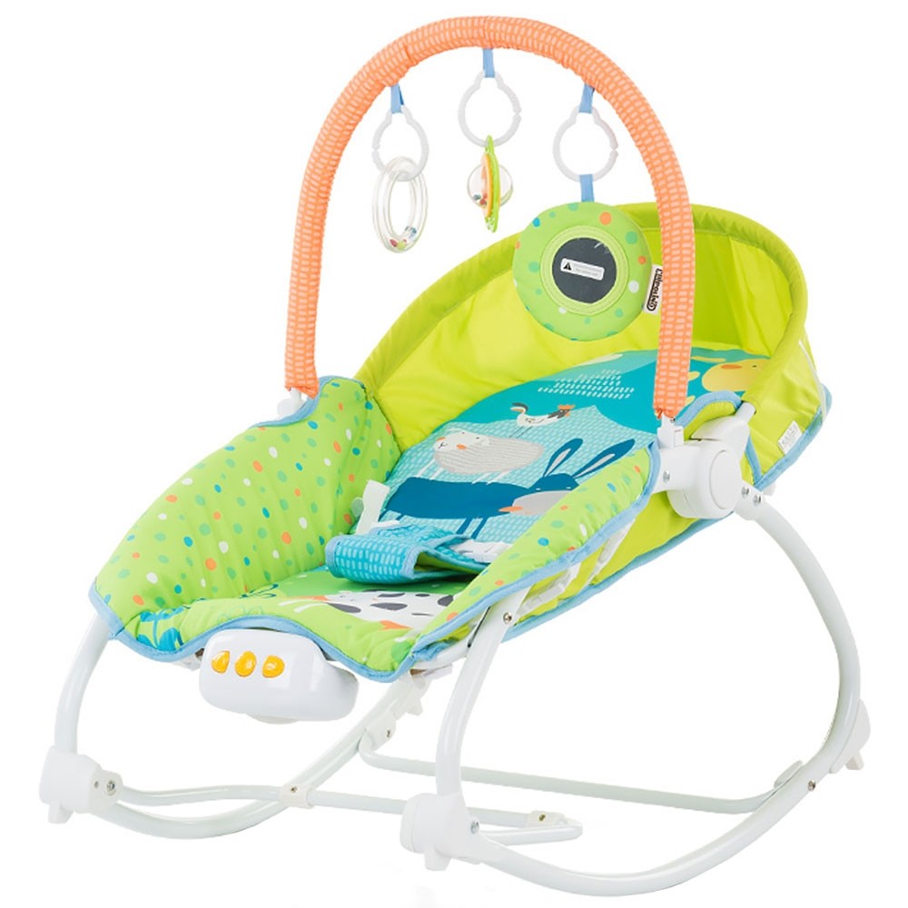Chipolino balansoar cu vibratii Fiesta 0-9 kg, Multicolor 01