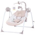 Chipolino leagan electric Hug pentru 0-9 kg, Latte 01