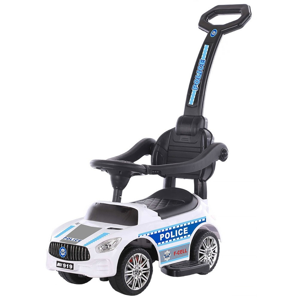 Chipolino masinuta de impins cu maner Police 18 m+, White  Imagine principală a produsului