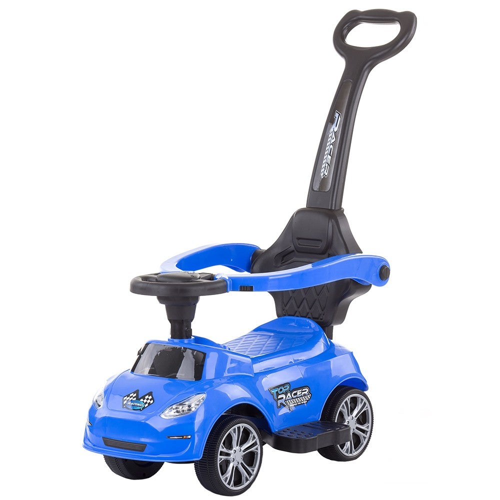 Chipolino masinuta de impins cu maner Turbo 3 ani+, blue 01 Imagine principală a produsului