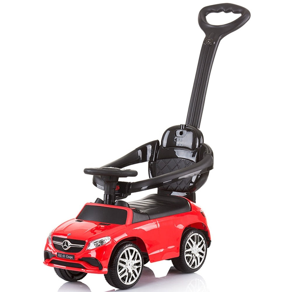 Chipolino masinuta de impins Mercedes AMG GLE 63 Coupe cu maner si copertina 12m+, Red Imagine secundară a produsului