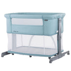 Chipolino Patut Co-Sleeper Mommy`n Me 0m+, Blue Mint 01