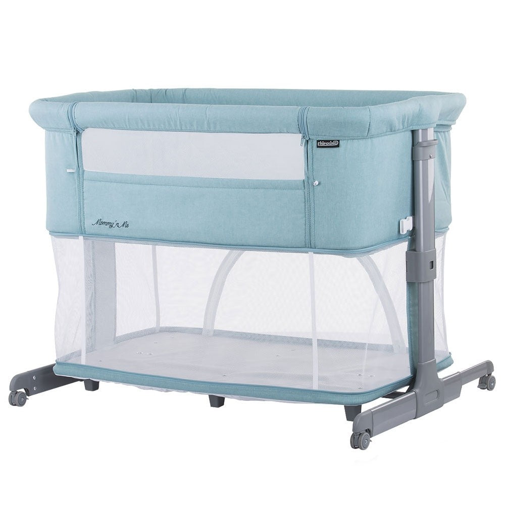 Chipolino Patut Co-Sleeper Mommy`n Me 0m+, Blue Mint 01