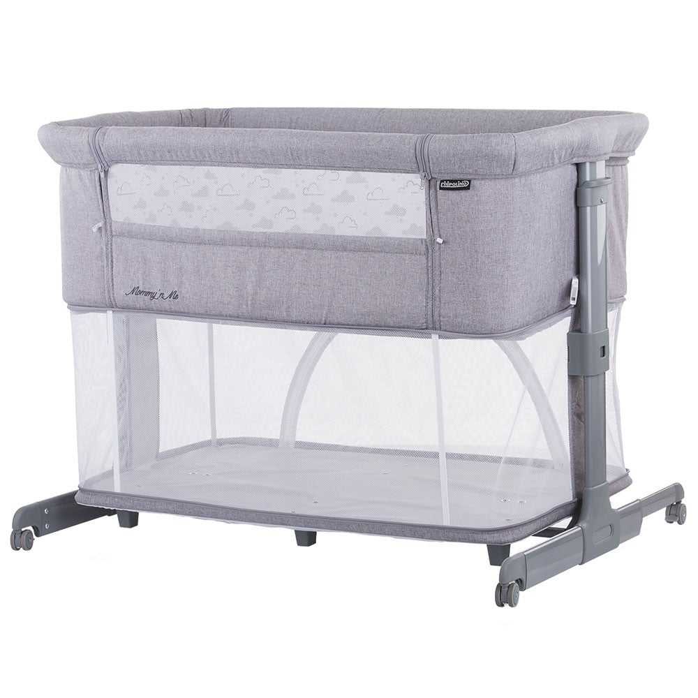 Chipolino Patut Co-Sleeper Mommy`n Me 0m+, Gray 01