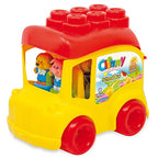 Clementoni autobuz de scoala + cuburi Clemmy Baby 02