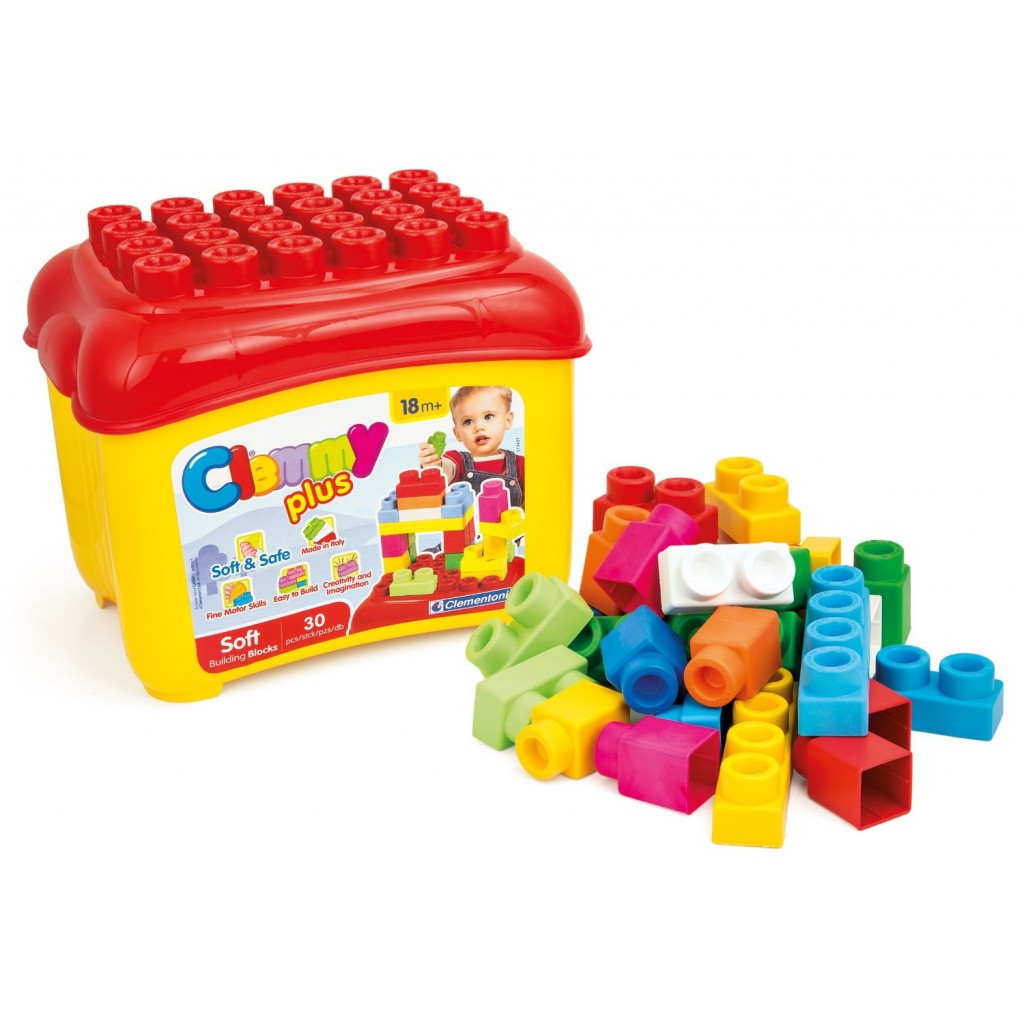 Clementoni set cutie cu 30 cuburi Clemmy Plus 03