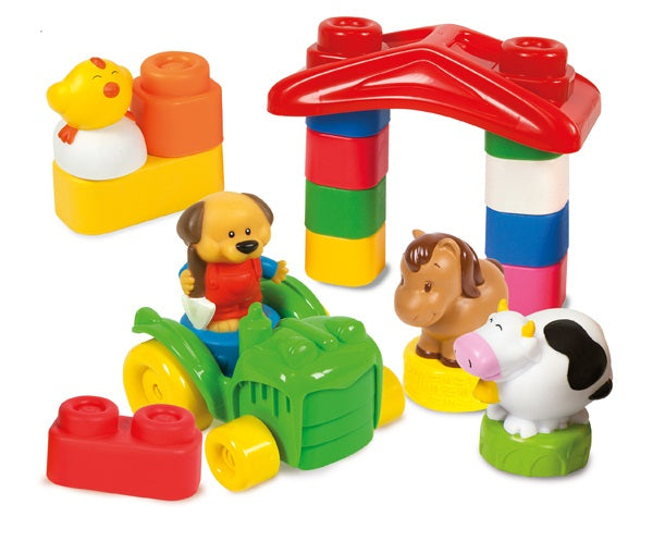 Clementoni set cuburi Baby Clemmy - ferma vesela 02 Imagine principală a produsului