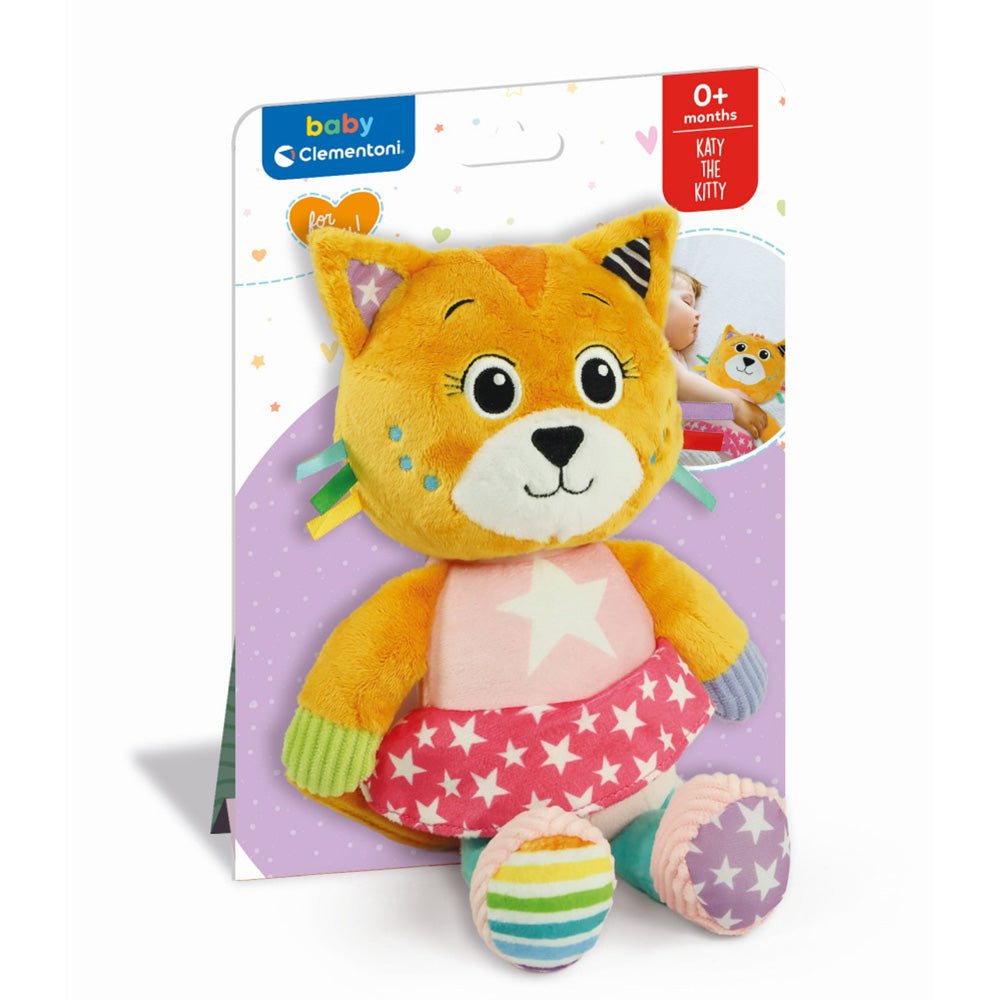 Clementoni Baby Jucarie de plus pisicuta Katy 0m+