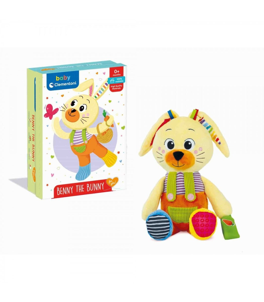 Clementoni Baby jucarie plus 0m+ Iepurasul Benny