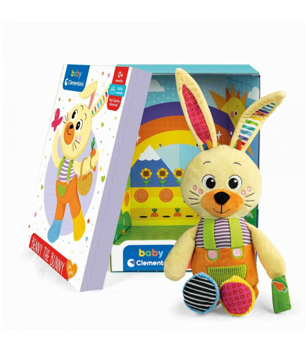 Clementoni Baby jucarie plus 0m+ Iepurasul Benny