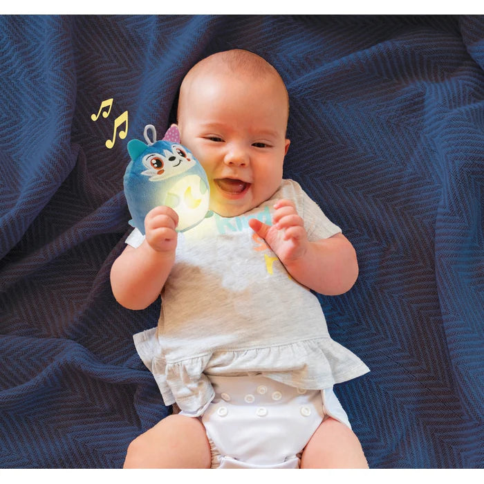 Clementoni Baby jucarie plus muzicala is lampa de veghe Twinkle Twinkle 0m+ Little Wolf