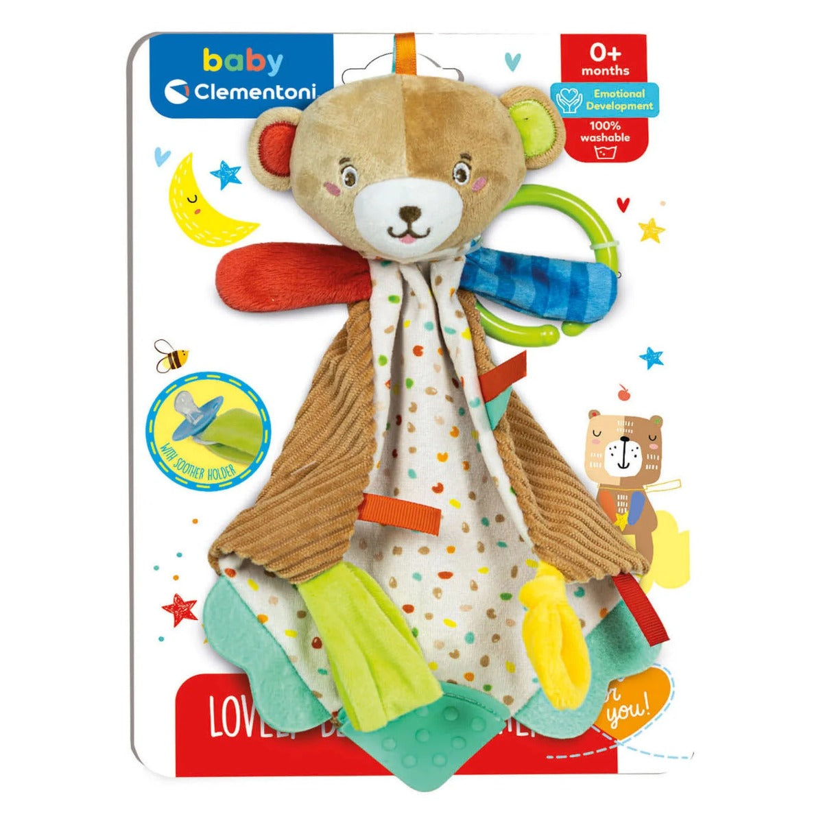 Clementoni Baby jucarie plus paturica  0m+ Ursulet Imagine principală a produsului