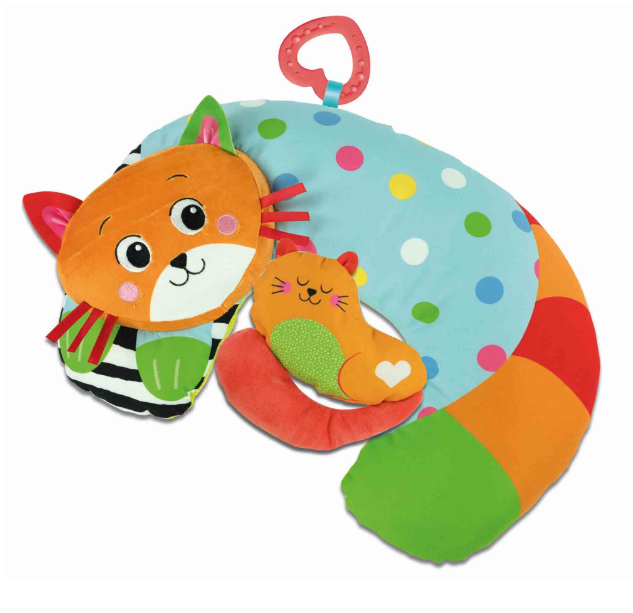 Clementoni Baby jucarie plus perna pentru bebe 0m+ Pisicute