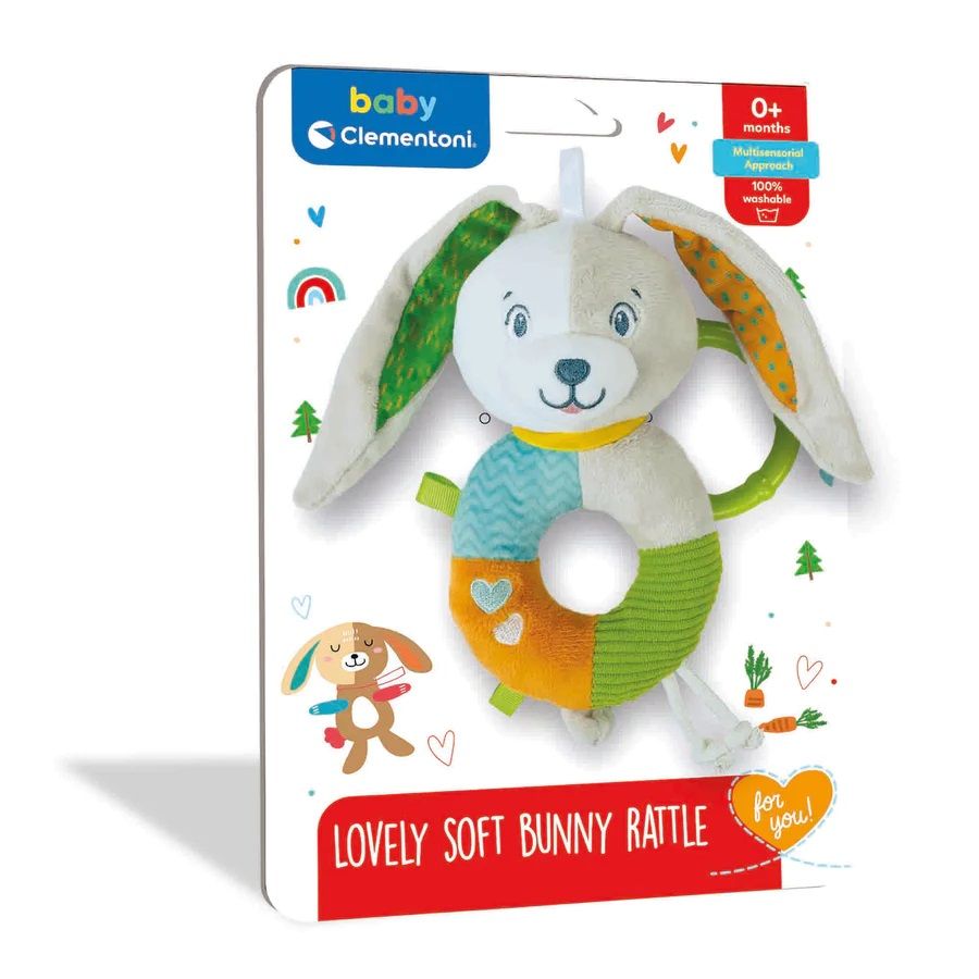 Clementoni Baby jucarie plus zornaitoare 0m+ Iepuras Imagine secundară a produsului