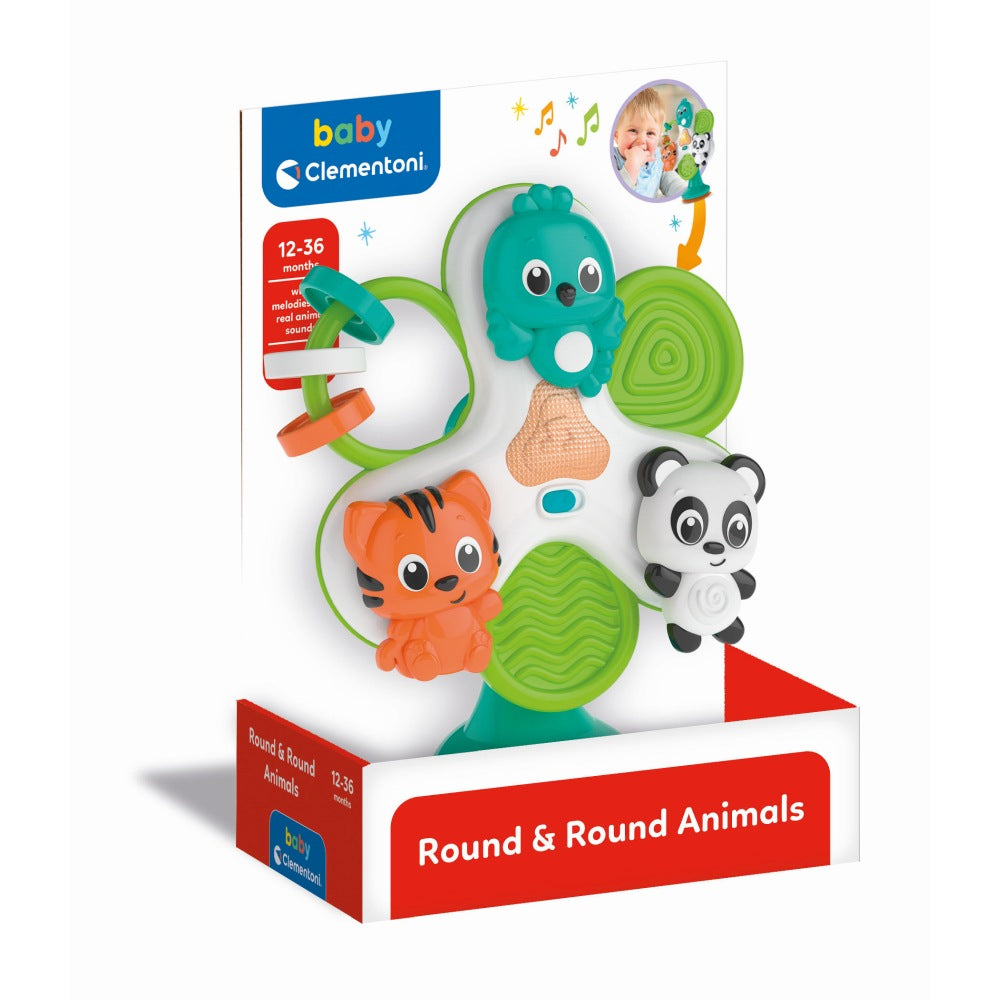 Clementoni Baby Jucarie rotativa cu animale 10-36 luni Imagine principală a produsului