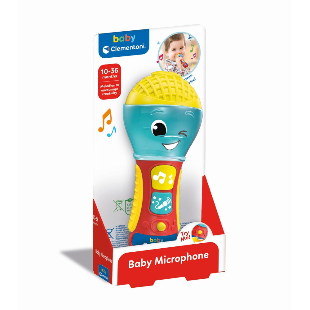 Clementoni Baby Microfon pentru copii 10-36 luni Imagine principală a produsului