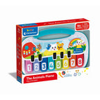 Clementoni Baby Pian interactiv cu 8 note muzicale 18m+ Animals