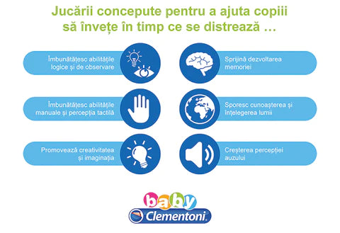 Clementoni carusel muzical cu lumini si sunete 0m+