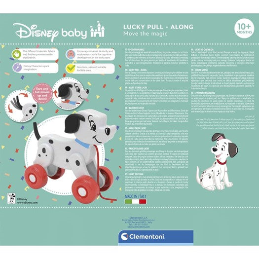Clementoni Disney baby Jucarie de tras caine dalmatian 10 m+
