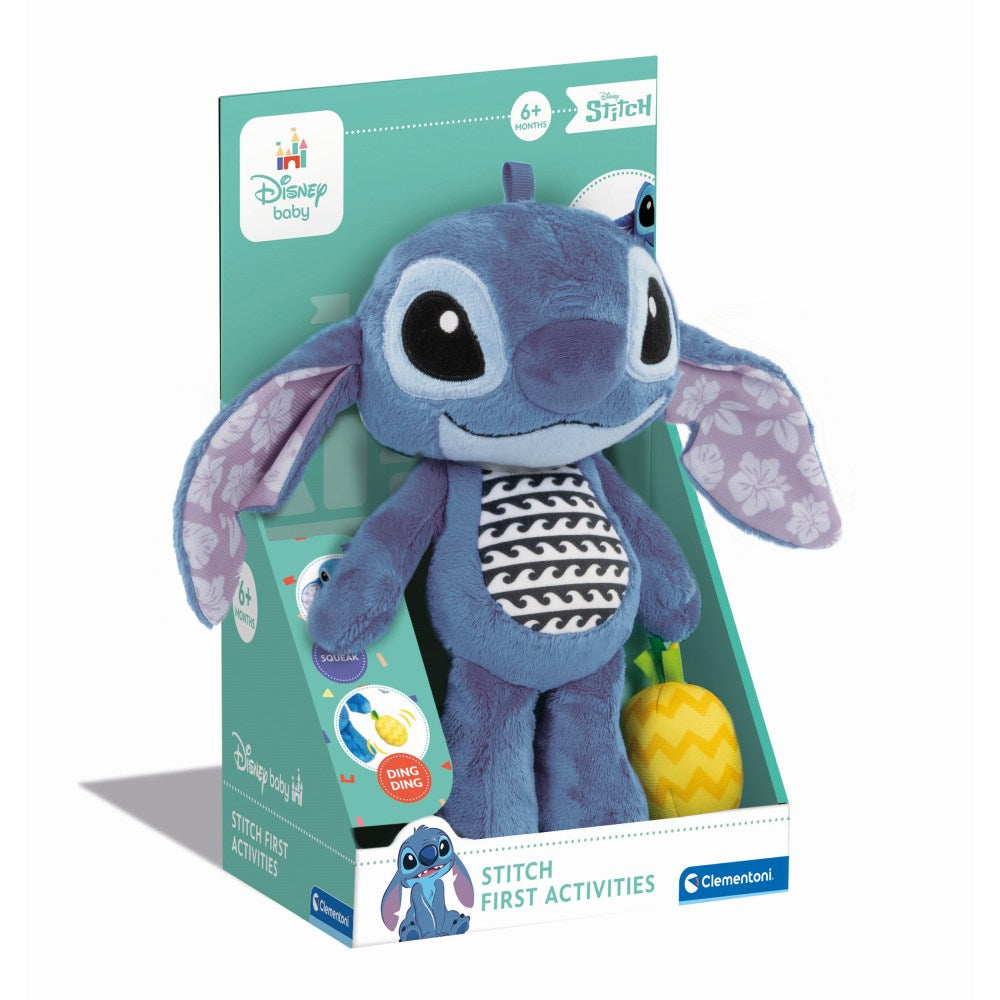 Clementoni Disney Jucarie plus ce se poate agata la carut sau patut 6m+ Stitch
