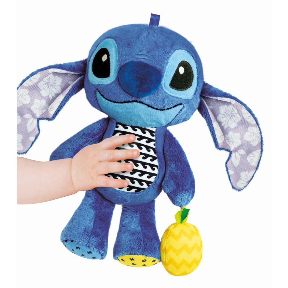 Clementoni Disney Jucarie plus ce se poate agata la carut sau patut 6m+ Stitch