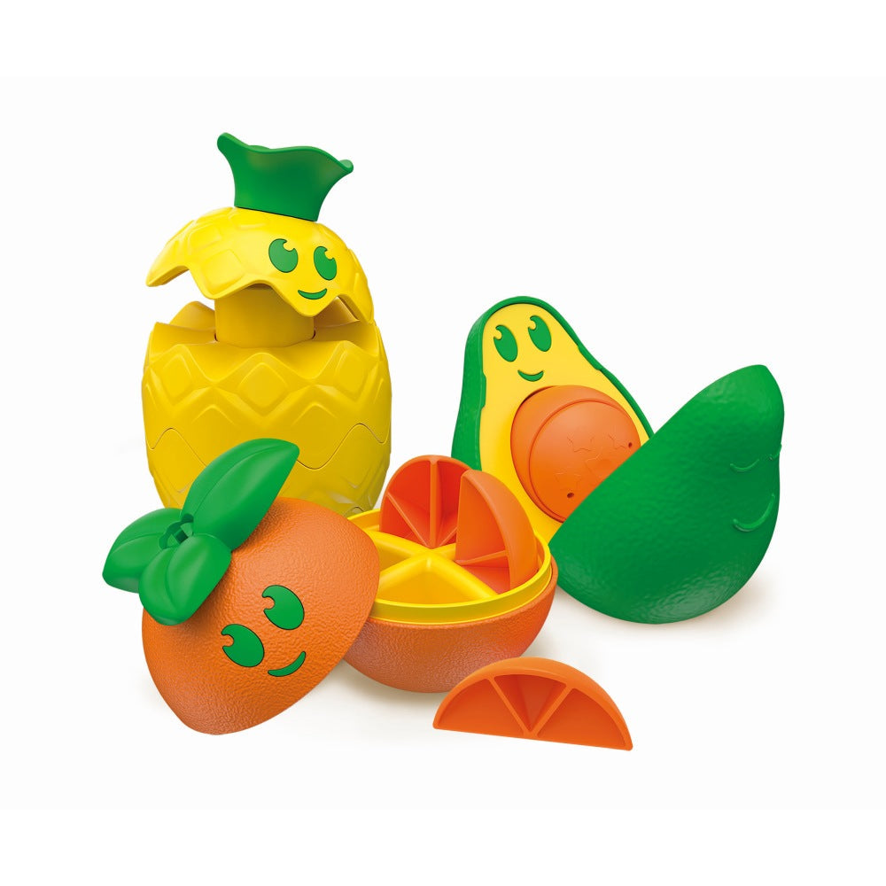 Clementoni Joc educativ de logica cu fructe colorate 12-36 luni Fruit Puzzle