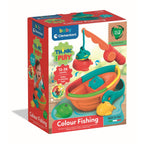 Clementoni Joc educativ de logica pestisori colorati 12-36 luni Colour Fishing