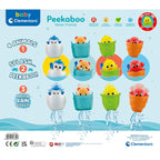 Clementoni jucarie de baie Peekaboo 6m+ 1 buc
