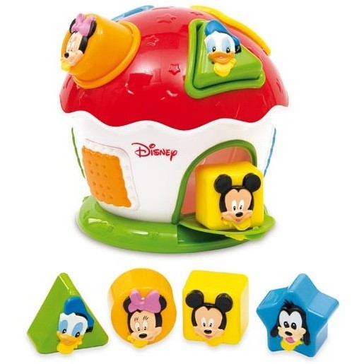 Clementoni Jucarie de sortat forme Mickey si Prietenii 9m+