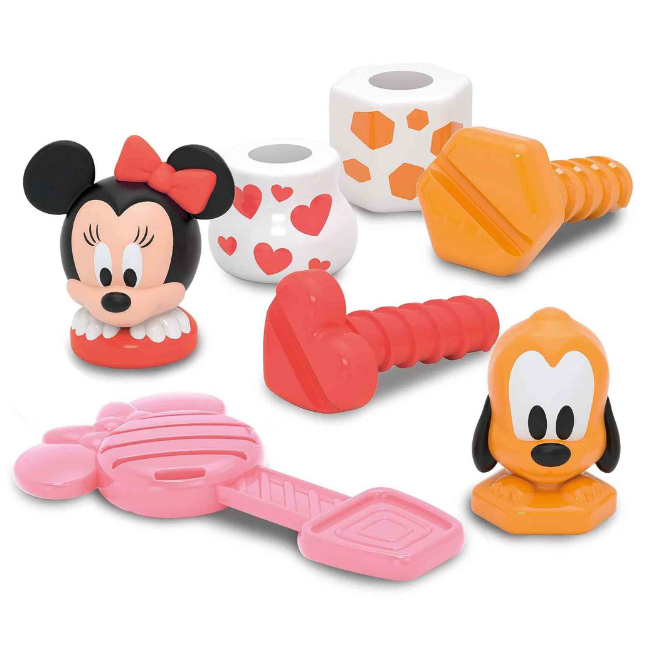 Clementoni jucarie Disney Baby 18m+ Minnie Mouse si Pluto