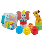 Clementoni Soft Clemmy Disney baby Set 6 blocuri moi Simba si Dumbo 10-36 luni