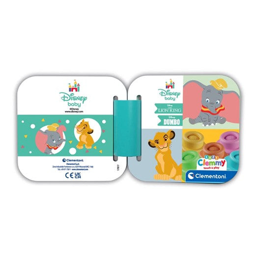 Clementoni Soft Clemmy Disney baby Set 6 blocuri moi Simba si Dumbo 10-36 luni
