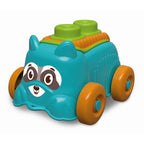 Clementoni Soft Clemmy Jucarie educationala catel albastru cu cuburi moi 6-36 luni