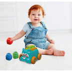 Clementoni Soft Clemmy Jucarie educationala catel albastru cu cuburi moi 6-36 luni