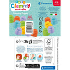 Clementoni Soft Clemmy Jucarie educationala catel albastru cu cuburi moi 6-36 luni