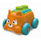 Clementoni Soft Clemmy Jucarie educationala catel portocaliu cu cuburi moi 6-36 luni