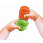 Clementoni Soft Clemmy Jucarie educationala catel portocaliu cu cuburi moi 6-36 luni