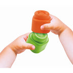 Clementoni Soft Clemmy Jucarie educationala catel portocaliu cu cuburi moi 6-36 luni