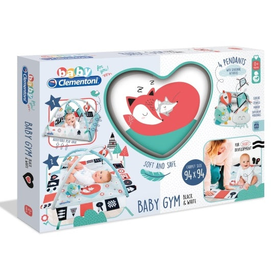  Baby Gym Alb-Negru 01