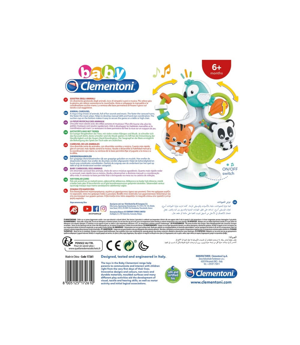 Clementoni Baby jucarie interactiva cu animale 03