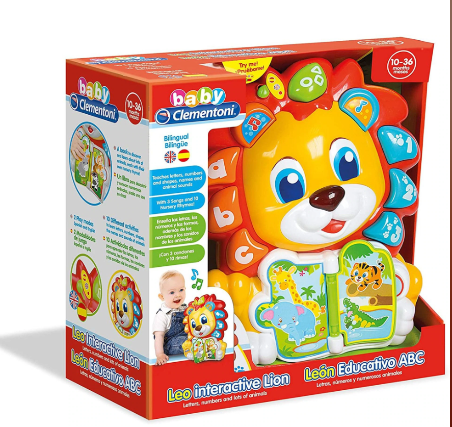 Clementoni Baby jucarie Leu interactiv 10m+ 02