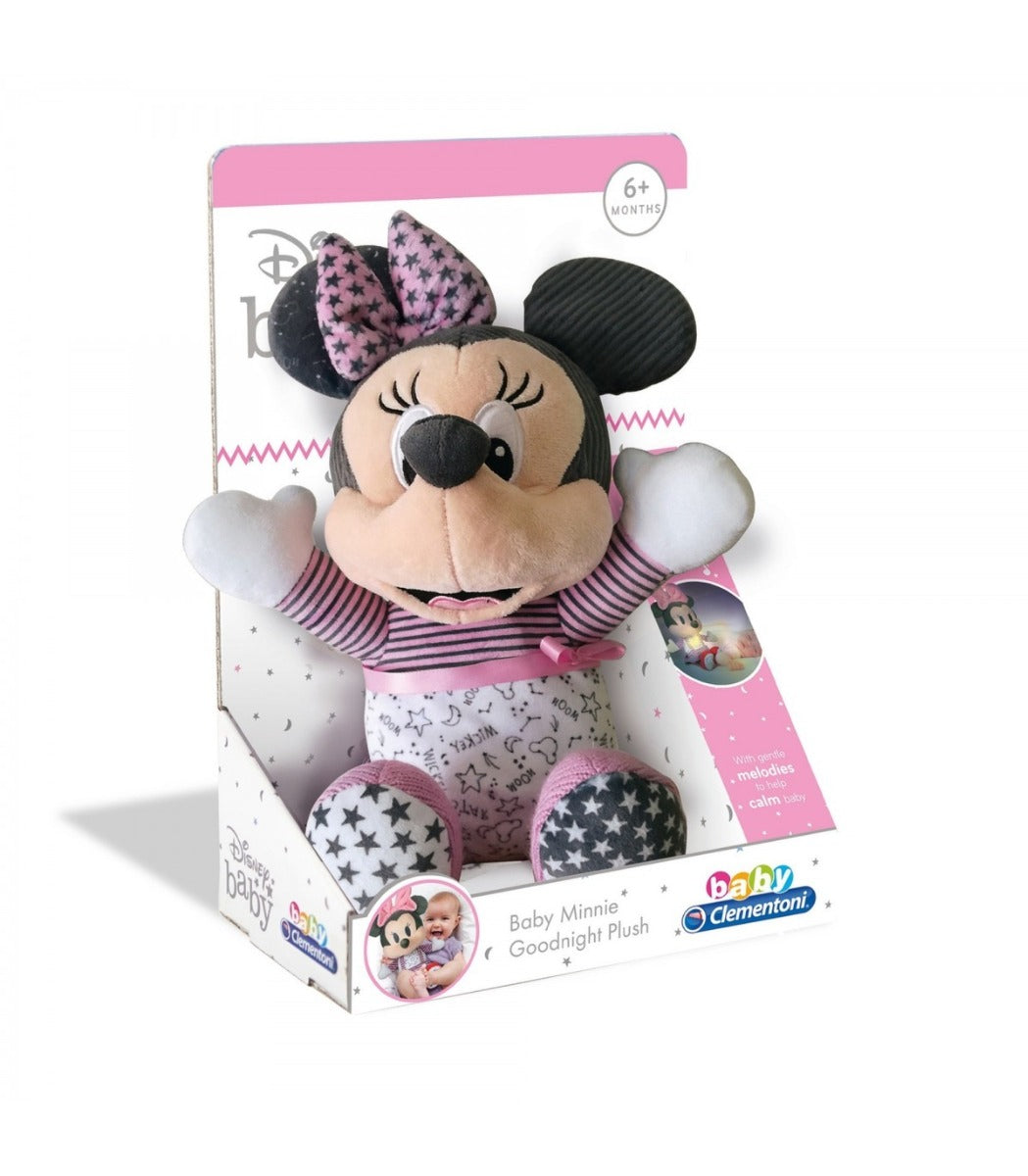 Clementoni Baby jucarie plus Minnie Interactiv Noapte Buna 6m+