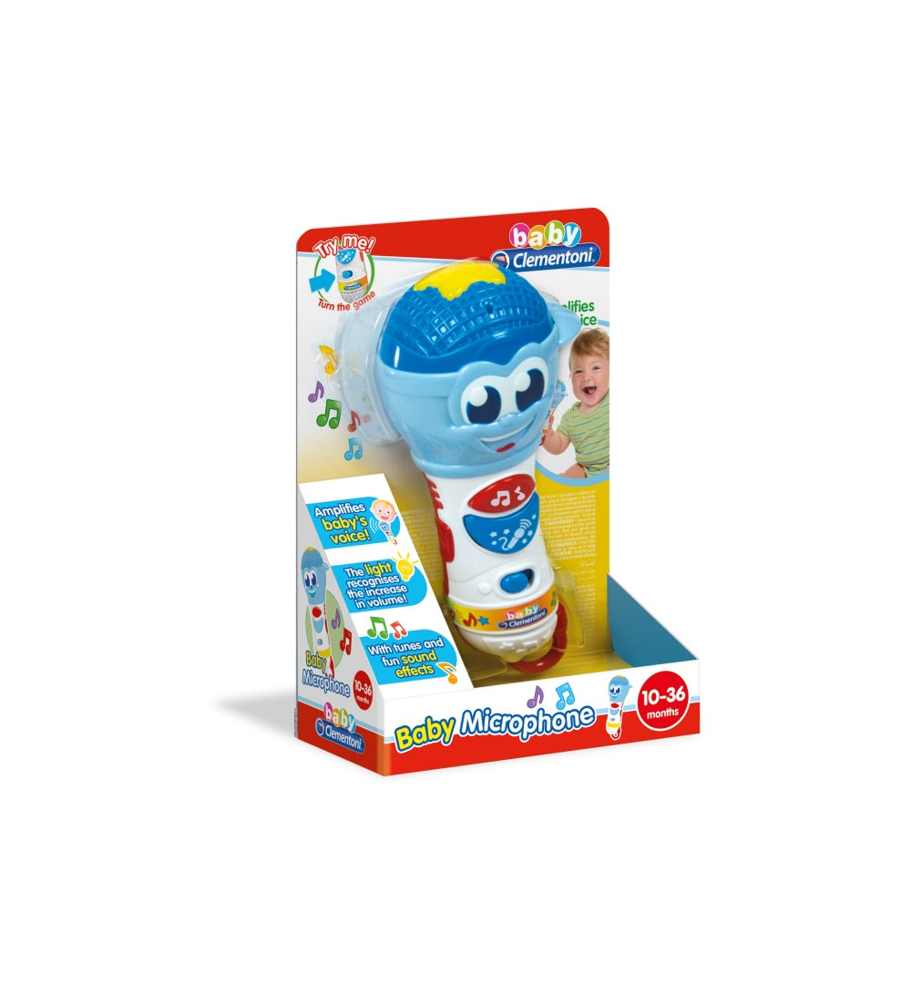 Clementoni Baby microfon interactiv 10m+ CL17181 02