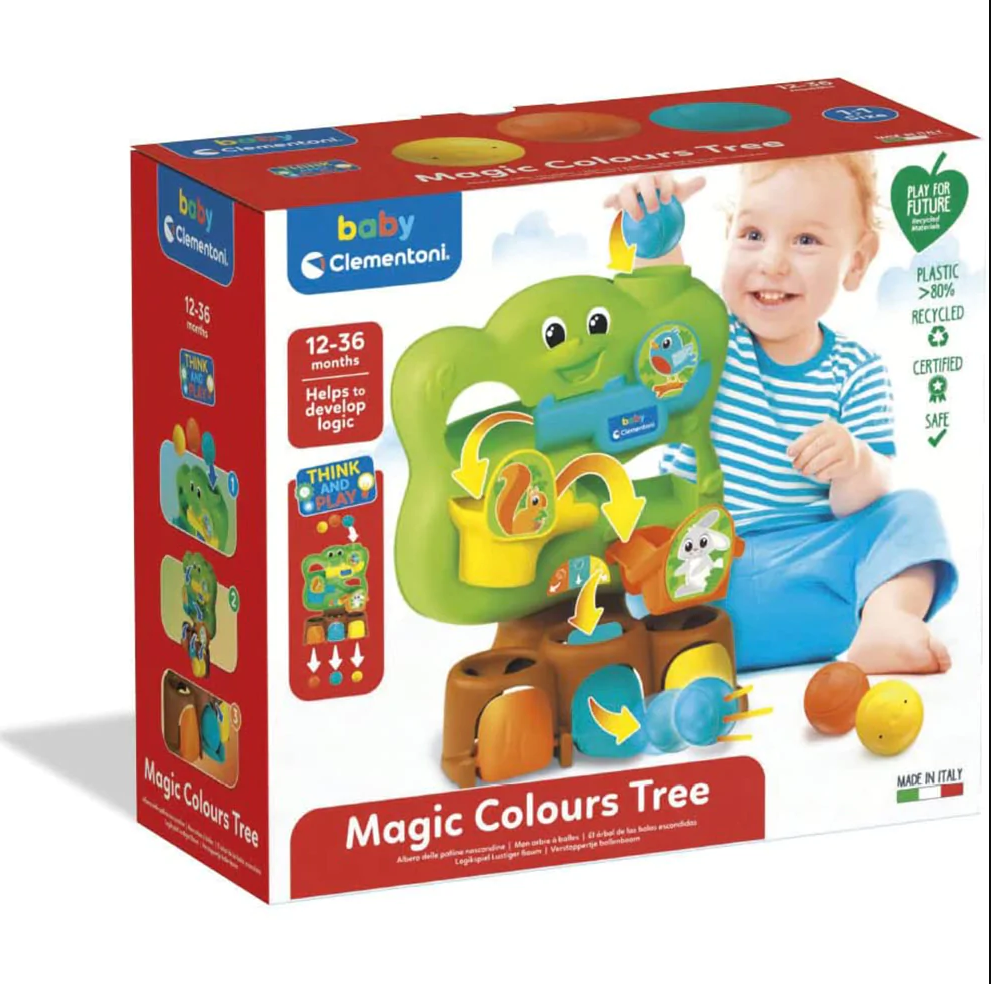 Clementoni Baby set logica 12m+ Copacel cu bila