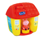 Clementoni Clemmy Soft casuta cu cuburi 18m+ Peppa Pig