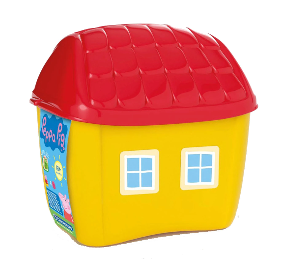 Clementoni Clemmy Soft casuta cu cuburi 18m+ Peppa Pig