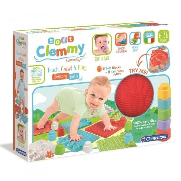 Clementoni Clemmy Soft covoras senzorial 6-36 luni CL17352 01