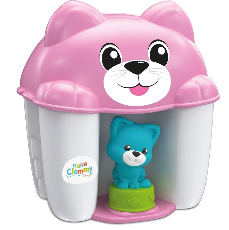 Clementoni Clemmy Soft jucarie cos pisica cu cuburi 6m+ 01